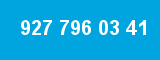 927 796 03 41 927 796 03 41